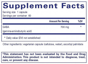  Pure Encapsulations (GABA) 60  (PE-01025) 3