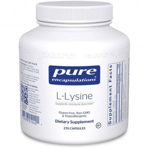  Pure Encapsulations (L-Lysine) 500  270  (PE-01242)