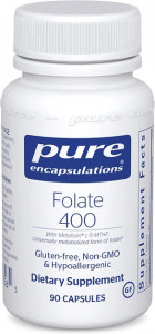  Pure Encapsulations (Folate) 400  90  (PE-01356)