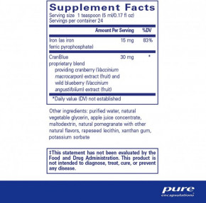  Pure Encapsulations (Iron Liquid) 120  (PE-01379) 3