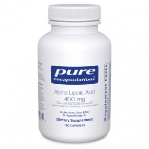 -  Pure Encapsulations (Alpha Lipoic Acid) 400  120  (PE1020)