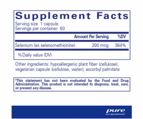  Pure Encapsulations (Selenium) 60  (PE1588) 3