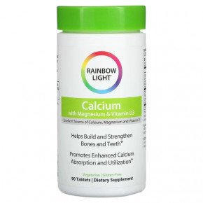    ³ 3 Rainbow Light (Calcium with Magnesium&Vitamin D3) 500 /250 /500  90  (RLT-10951)