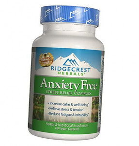 ³ Ridgecrest Herbals Anxiety Free 60  (71390017)