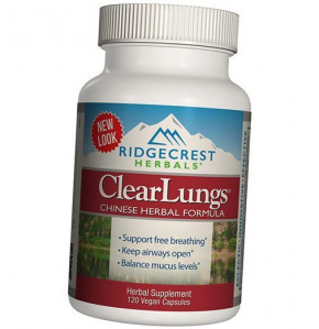  Ridgecrest Herbals Clear Lungs Chinese 120  (71390008)