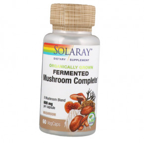  Solaray Fermented Mushroom Complete 60  (71411017)