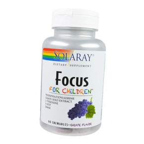  Solaray Focus For Children 60 (36411014)