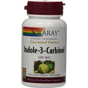  Solaray Indole-3-Carbinol 100 mg 30 veg caps