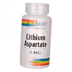  Solaray Lithium Aspartate 5 100 (36411037)