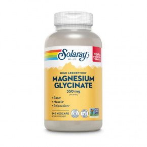  Solaray Magnesium Glycinate 350 mg 240 veg caps