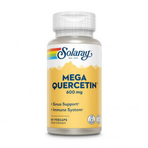  Solaray Mega Quercetin 600 mg 60 veg caps