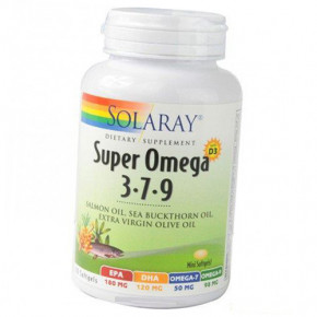  Solaray Super Omega 3-7-9 120 (67411002)