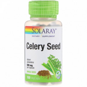  , Celery Seed, Solaray, 505 , 100  