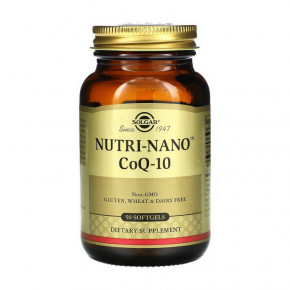  Solgar Nutri-Nano CoQ-10 50 sgels