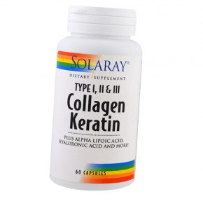 ³ Solaray Collagen Keratin 60 (68411001)