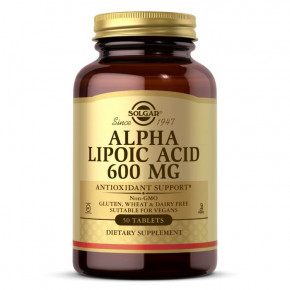    Solgar Alpha Lipoic Acid 600 mg 50  