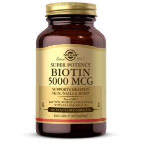    Solgar Biotin 5000 mcg 100  (CN6041)