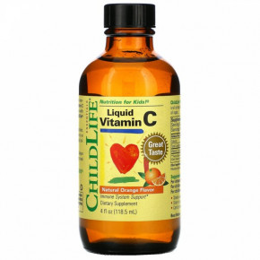  C    ChildLife (Liquid Vitamin C Natural Orange) 118,5 