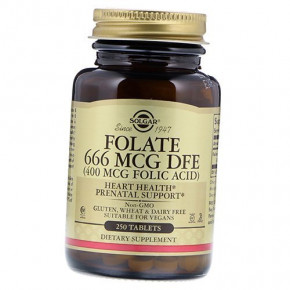  Solgar Folate 666 DFE 100  (36313140)