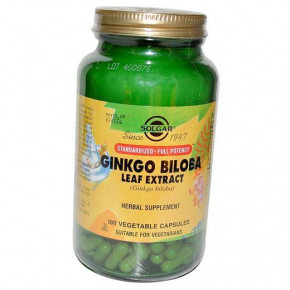  Solgar Ginkgo Biloba Leaf Extract 180 (36313014)