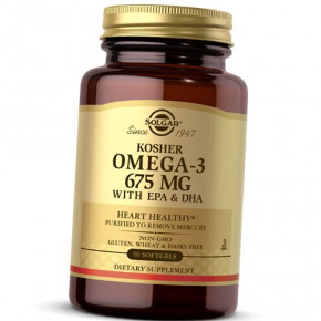   3 Solgar Kosher Omega-3 675 50 (67313010)