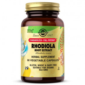  Solgar SFP Rhodiola Root Extract 60  