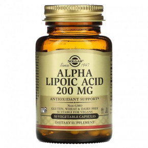 -  Solgar (Alpha-Lipoic Acid) 200  50   (SOL-00058)