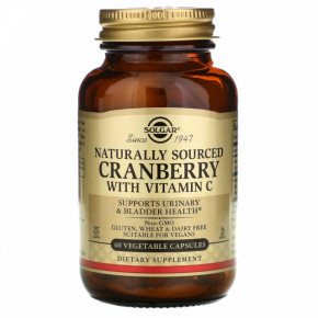    C Solgar (Natural Cranberry With Vitamin C) 60  