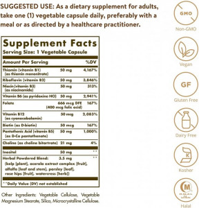    Solgar (B-Complex 50) 100  (SOL-01121) 6