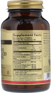  ó     Solgar (Glucosamine Hyaluronic Acid Chondroitin MSM) 60  (SOL-01316) 3