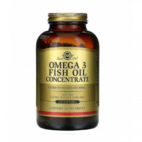 -3 '   Solgar (Omega-3 Fish Oil Concentrate) 240  (SOL-01699)