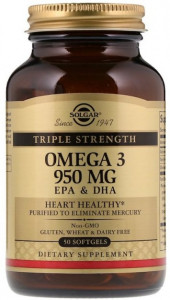 -3      Solgar (Omega-3 EPA amp DHA Triple Strength) 950  50 ' 