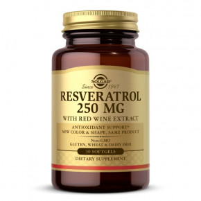  Solgar (Resveratrol) 250  30  (SOL-02336)