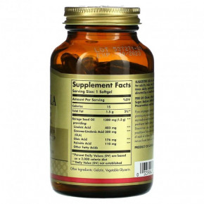     '    볺  Solgar (Super GLA Borage Oil Womens Health Complex) 300  60   (SOL-02676) 3