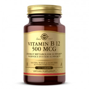 ³ 12 Solgar (Vitamin B12) 500  100  (SOL-03210)