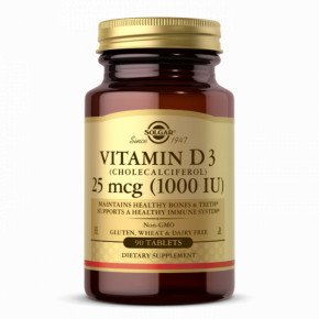 ³ 3 Solgar Vitamin D3 25  1000  90 