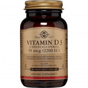 ³ 3 Solgar (Vitamin D3) 55  2200  100   (SOL-03317)