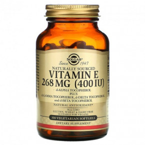 ³ E Solgar (Vitamin E) 268  400  100 '   (SOL-03547)