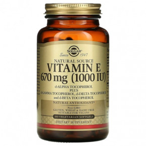 ³ E Solgar (Vitamin E) 670  1000  100 '   (SOL-03566)