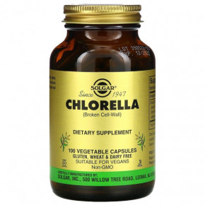  Solgar (Chlorella) 520  100  (SOL-03818)