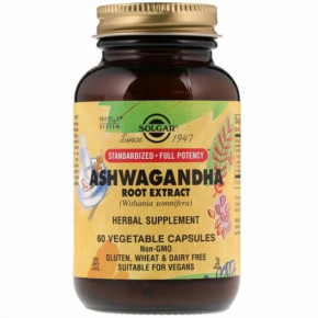    Solgar (Ashwagandha) 60   (SOL-04104)