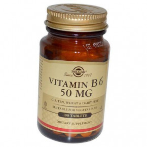  Solgar Vitamin B6 50 100  (36313090)