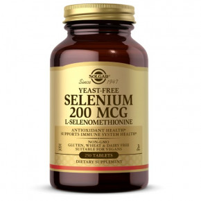 ³   Solgar Yeast-Free Selenium 200 mcg 250 