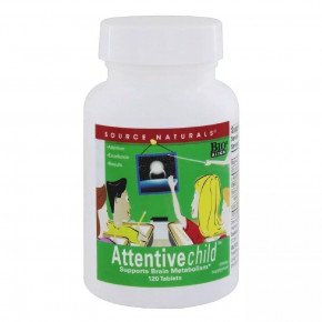  Source Naturals Attentive Child 120  