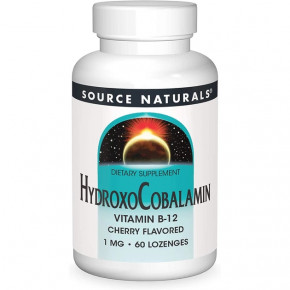  Source Naturals Hydroxocobalamin 60  