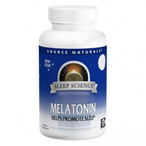  Source Naturals Melatonin 1mg Sleep Science 100  