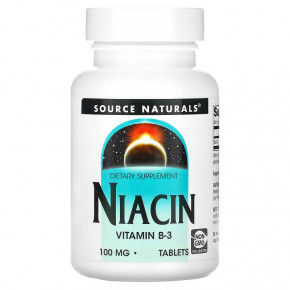  Source Naturals Niacin 100 mg 100  