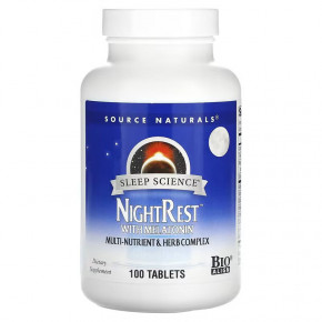  Source Naturals NightRest Melatonin 100  