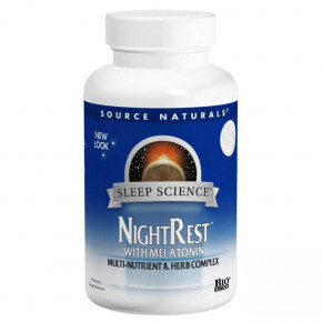  Source Naturals NightRest Melatonin 50  