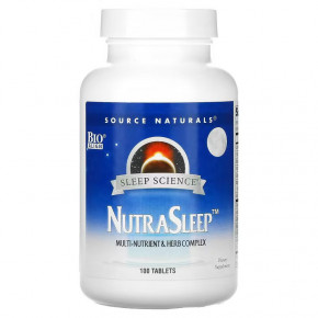  Source Naturals Nutra Sleep Sleep Science 100  